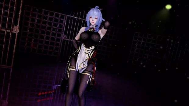 @甘雨 4K Wow der 除灵摇Ⅱw@狐狸 GENTLEMAN 4K#3D